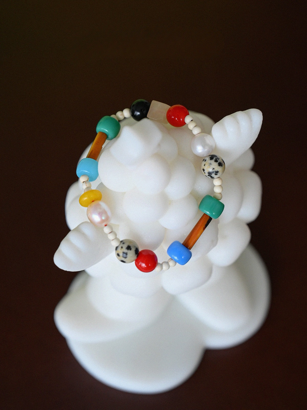 Handmade Colorful Beaded Bracelets - Unique Gift | Natural Stones & Pearls